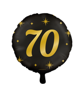 Helium Ballon 70 Jaar 30cm